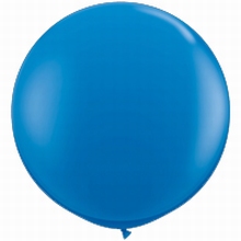 Reuzenballon, blauw