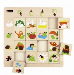 Puzzel Dieren en omgeving