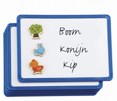 Magneet- schrijf/viltstiftbordjes 33x23,5 cm