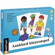Het Aankleed kleurenspel