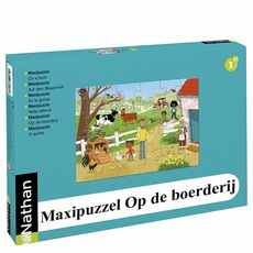 Maxipuzzel Op de boederij