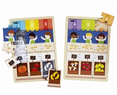 Puzzel Hoeveelheden 1 tot 6