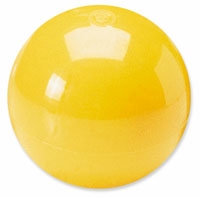 Zit/oefenbal classic, geel 45 cm