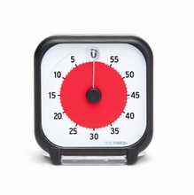 Time Timer met geluid, klein 7,5 x 7,5 cm 