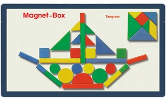 Magneetdoos met Tangram