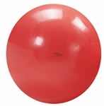 Gymnastiek/fysiobal 55 cm, kleur rood 