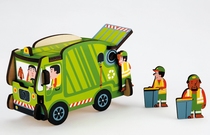 3-D puzzel Vuilniswagen