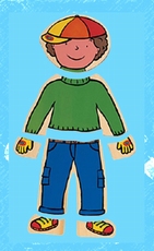 2 lagen aankleedpuzzel jongen