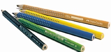 Jumbo-grip kleurpotlood, assortiment van  6 stuks 
